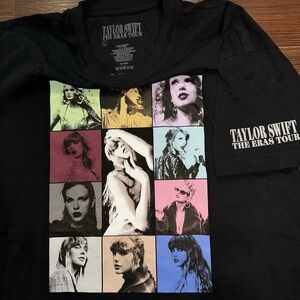Taylor Swift Eras Tour Black T-shirt